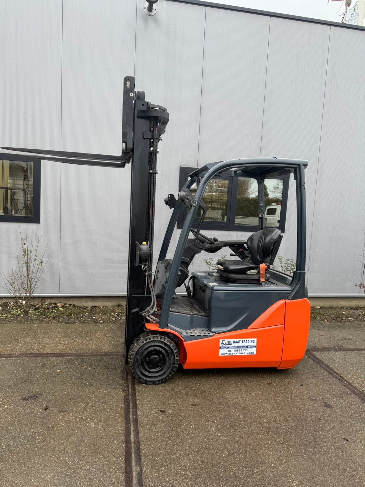 Toyota 8FBEK18 elektrische heftruck triplo 5m vorkenspreider, Toyota BT, Heftruck, Ophalen of Verzenden, 1000 tot 2000 kg