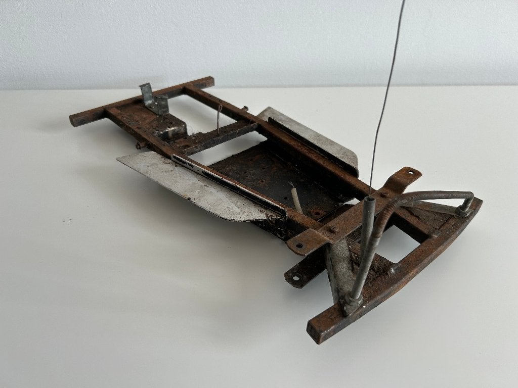 Stockcar nitro chassis 1/8 rc auto, Verzenden, Gebruikt, Nitro, Auto onroad