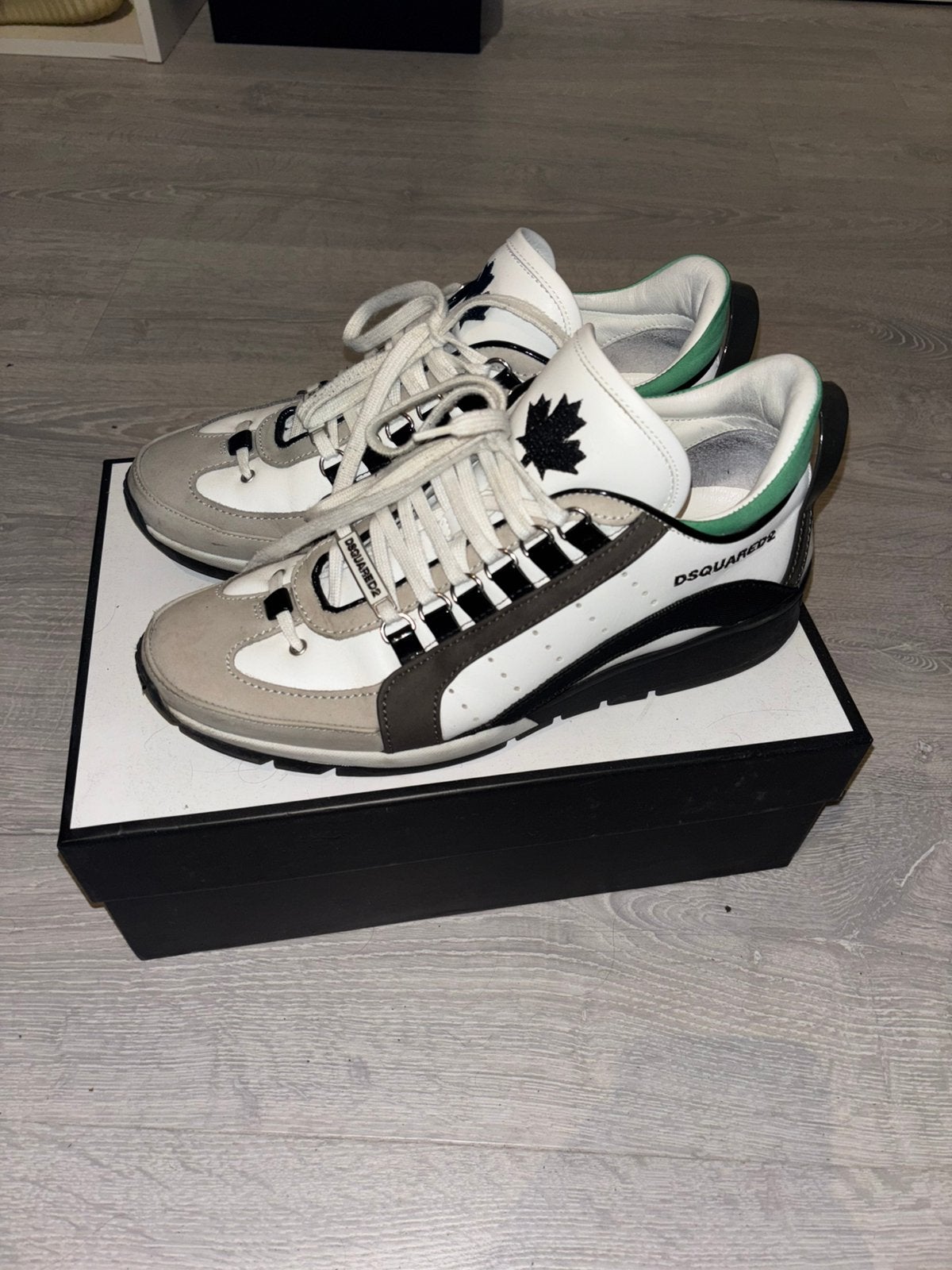 Dsquared schoenen, Ophalen, Zwart, Overige typen, Zo goed als nieuw
