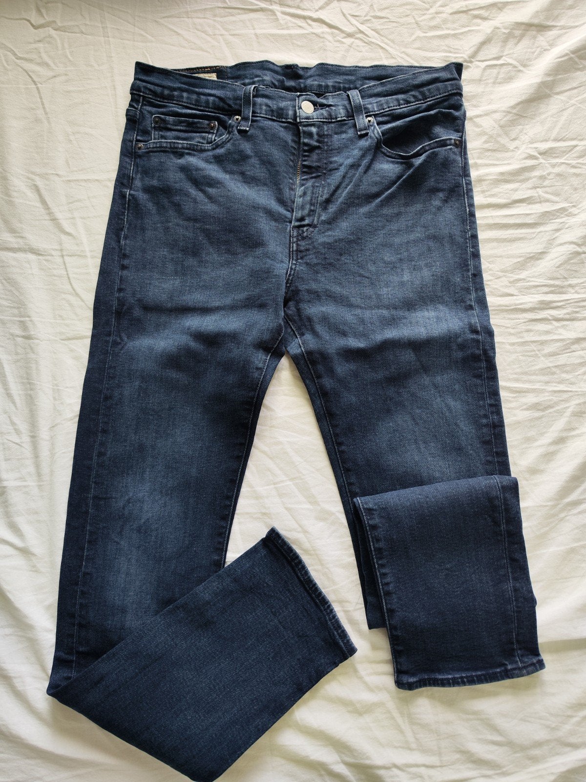 Levi's Premium 510 Jeans - Donkerblauw - W32/W32, Ophalen of Verzenden, Zo goed als nieuw, Blauw