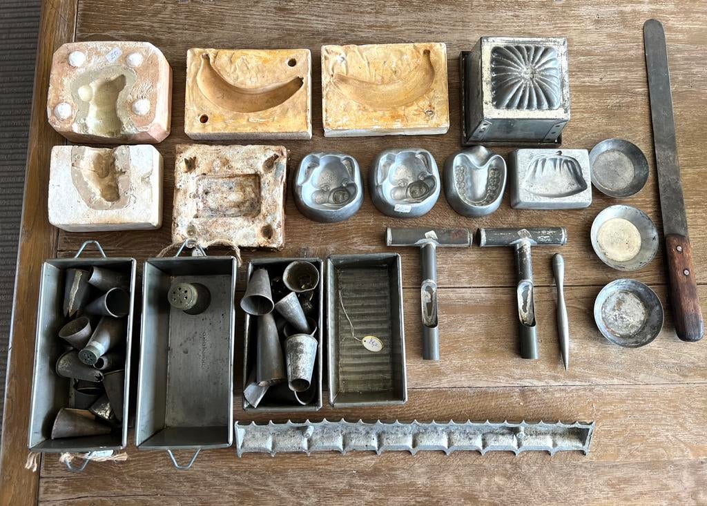 LOT OUDE BAKKERS ATTRIBUTEN, Antiek en Kunst, Ophalen of Verzenden
