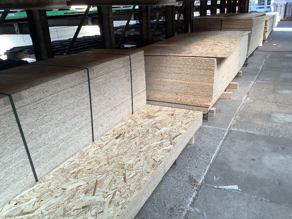 Betonplex, osb, spanoplaat, underlayment, multiplex., Doe-het-zelf en Verbouw, Ophalen, Minder dan 25 mm, Overige typen, Nieuw