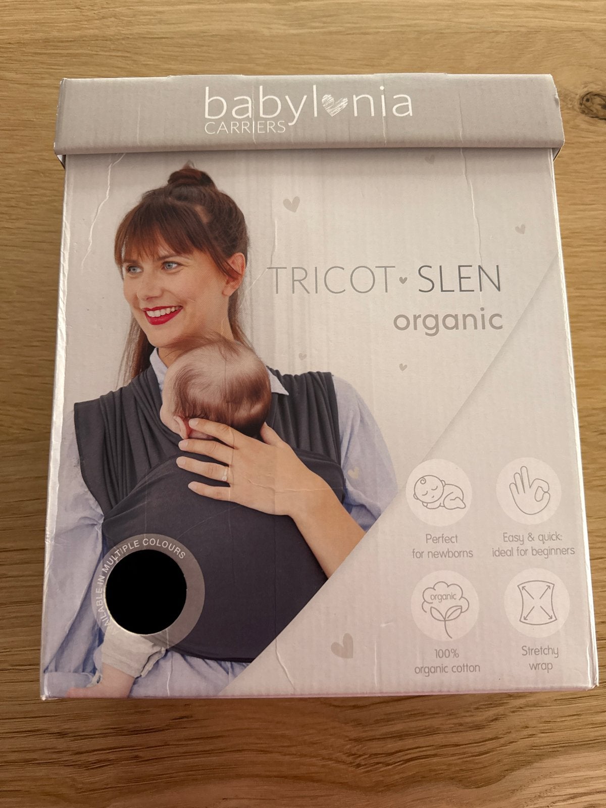 Babylonia Tricot-Slen Organic Draagdoek - Nieuw, Ophalen, Nieuw, Buik, Draagdoek