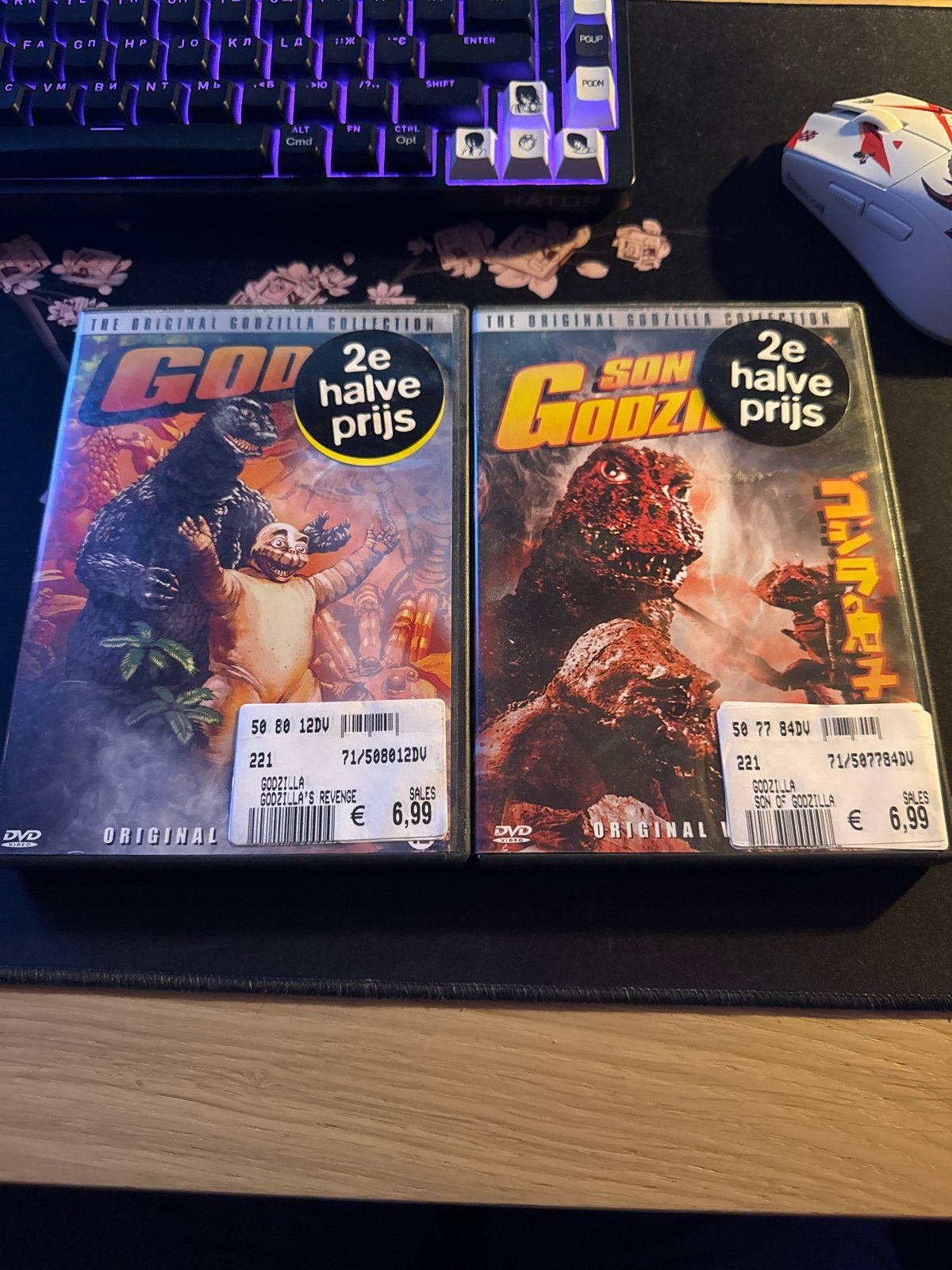 Godzilla's Revenge & Son of Godzilla DVD's - Originele Colle, Ophalen, Nederlands, Zo goed als nieuw, Vanaf 12 jaar