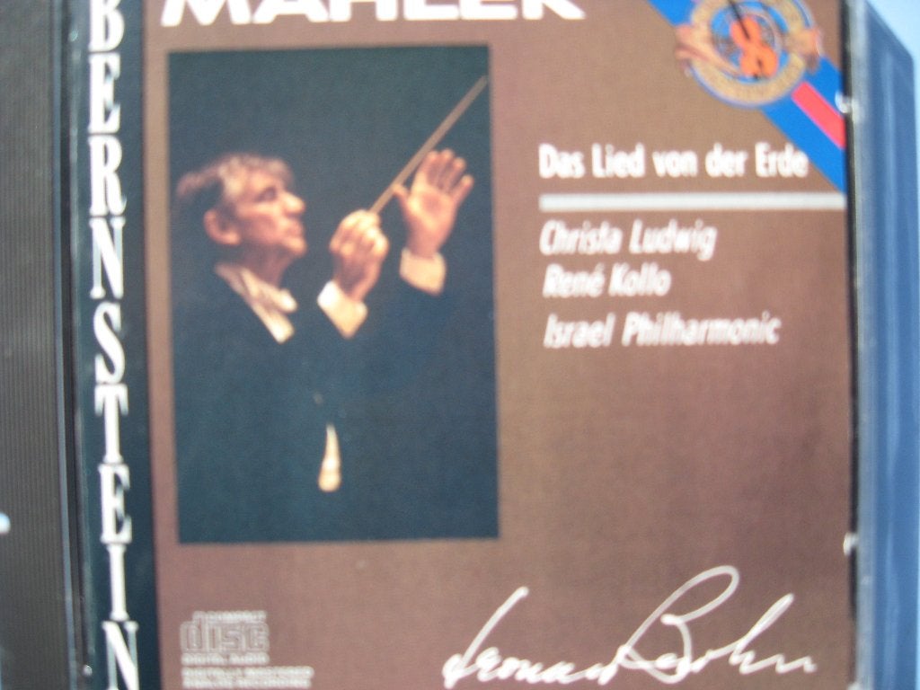 Mahler, Das Lied von der Erde, Ludwig, Kollo, Bernstein, Gebruikt, Mahler, Ophalen of Verzenden, Romantiek