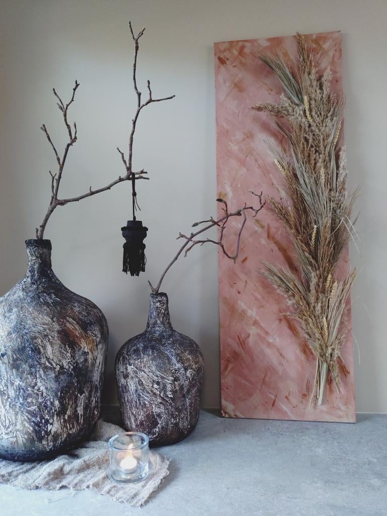 Boho wanddecoratie, Ophalen of Verzenden, Overige kleuren, Aardewerk of Porselein, Minder dan 50 cm