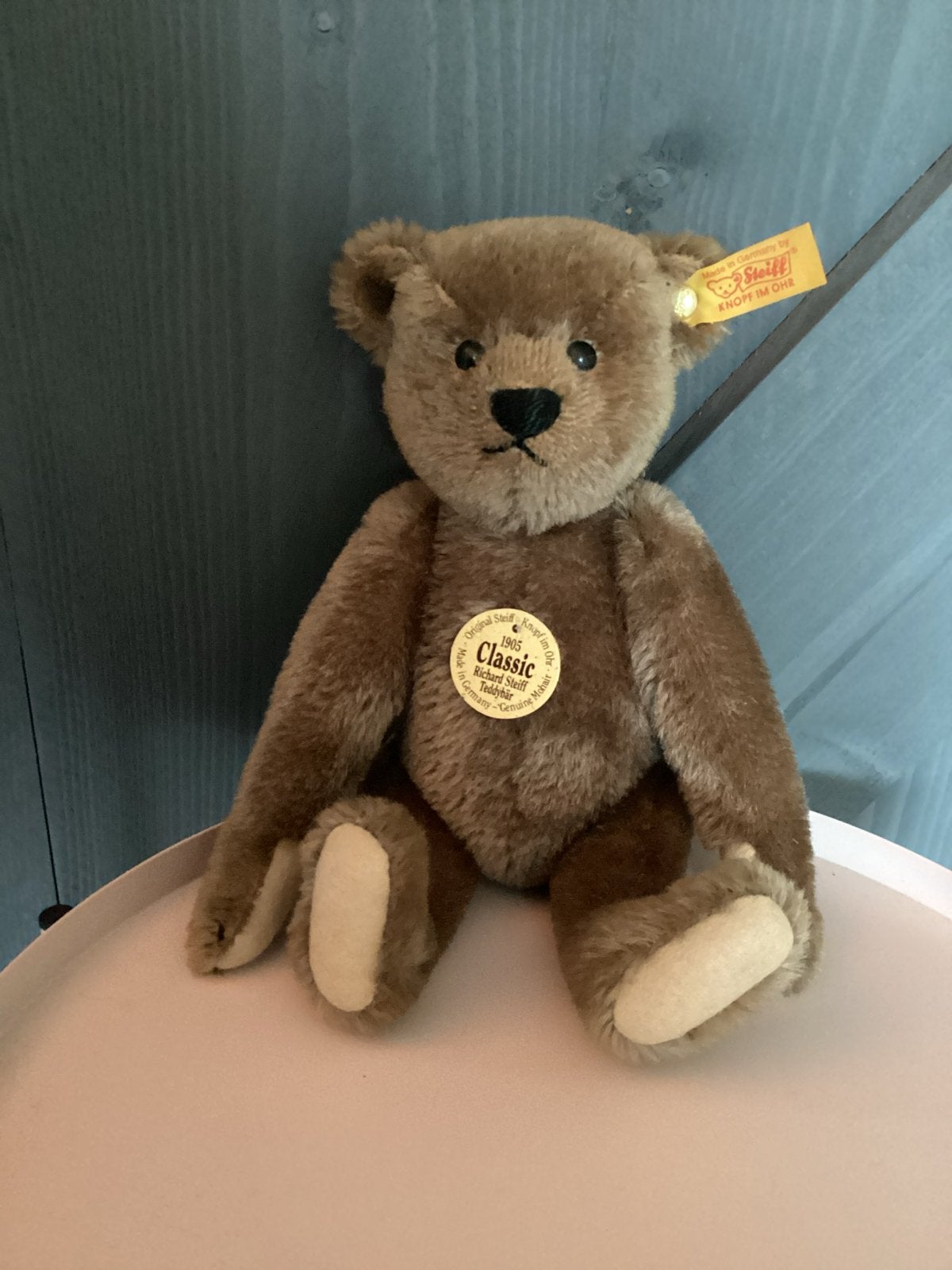 Steiff Classic Richard Steiff Teddybeer 1905, Ophalen of Verzenden, Zo goed als nieuw