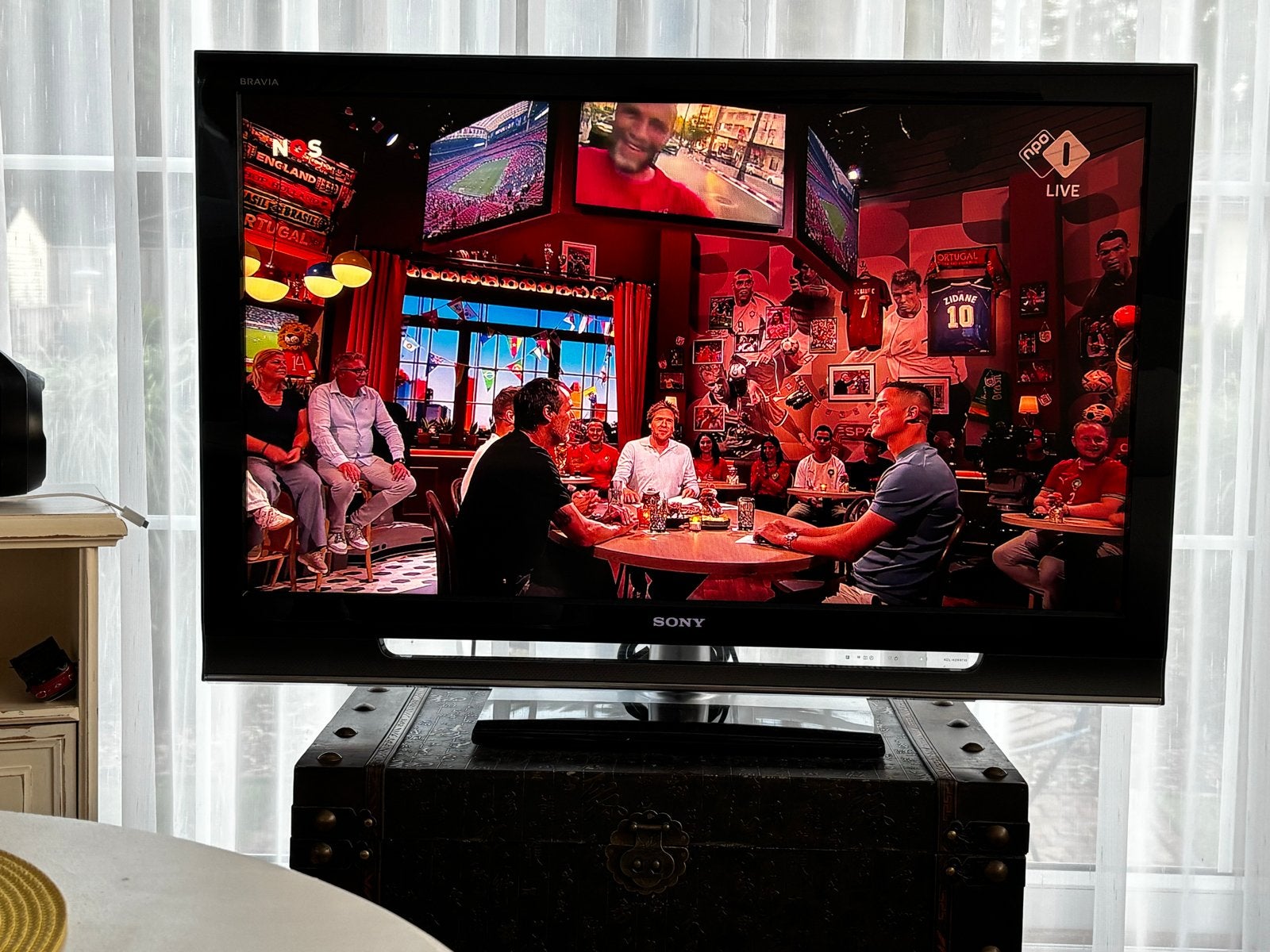 Sony Bravia KDL-40W4710 LCD TV - 40 inch Full HD, Ophalen, Gebruikt, 50 Hz, LCD