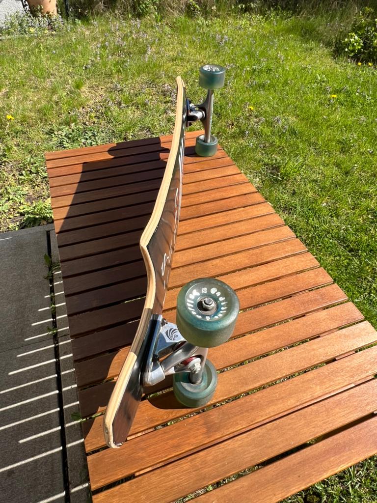 Madrid longboard freeride maniac cali 69mm paris cruiser, Ophalen of Verzenden, Zo goed als nieuw, Longboard