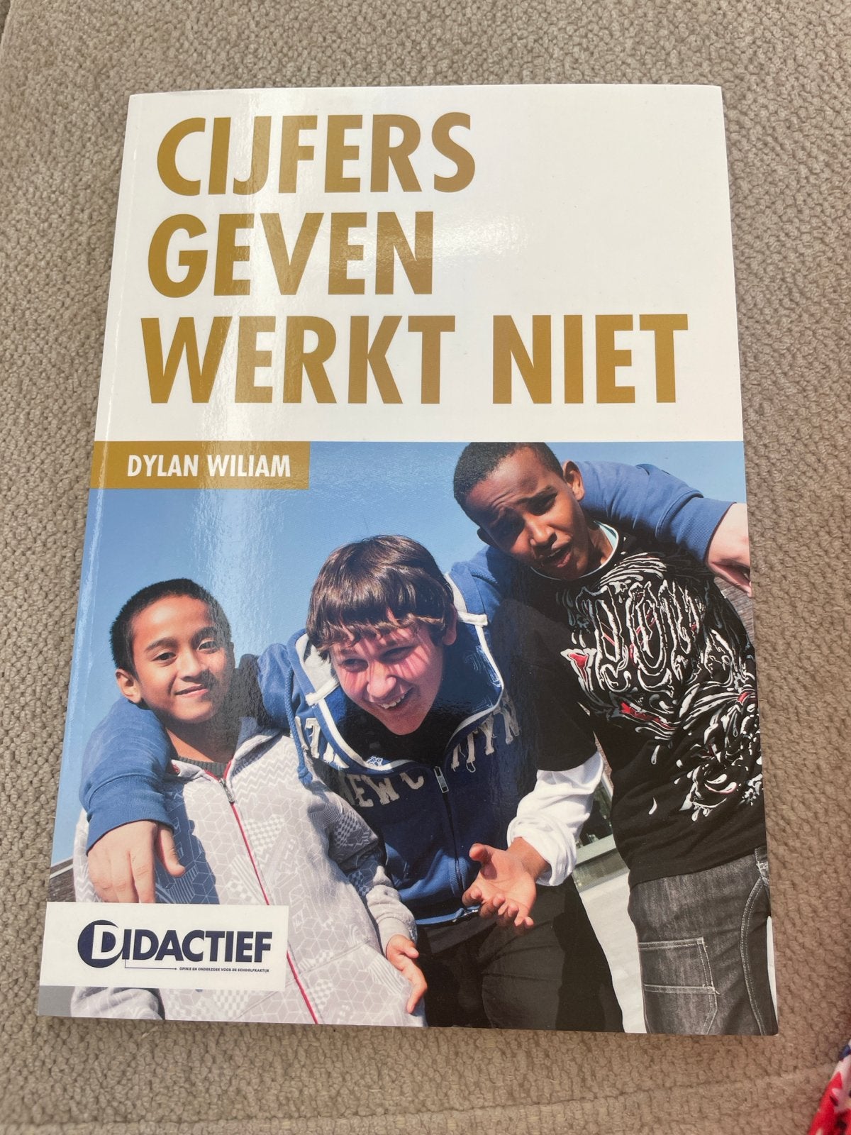 Cijfers Geven Werkt Niet - Dylan Wiliam, Ophalen of Verzenden, Zo goed als nieuw, Niet van toepassing