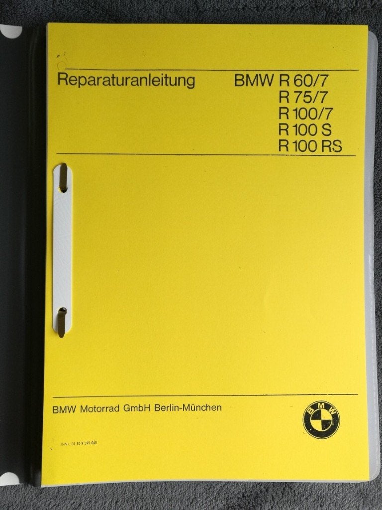 BMW reparatie manual R 60/75100 serie, Ophalen of Verzenden, BMW