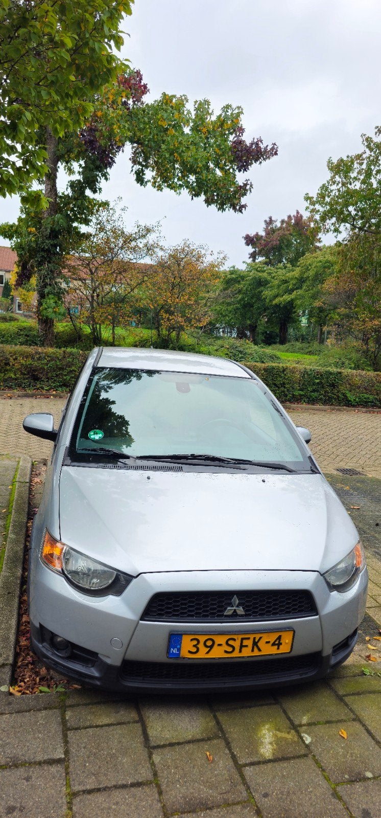 Mitsubishi Colt 1.3 5-DR AUT 2011 Grijs, Auto's, Stof, 31 €/maand, Colt, Origineel Nederlands