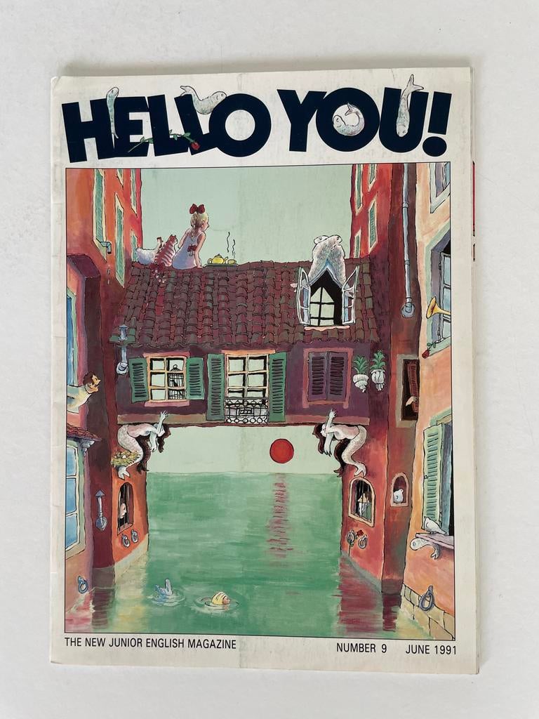 Hello You! The New Junior English Magazine Juni 1991, Boeken, Ophalen of Verzenden, Gelezen, Non-fictie