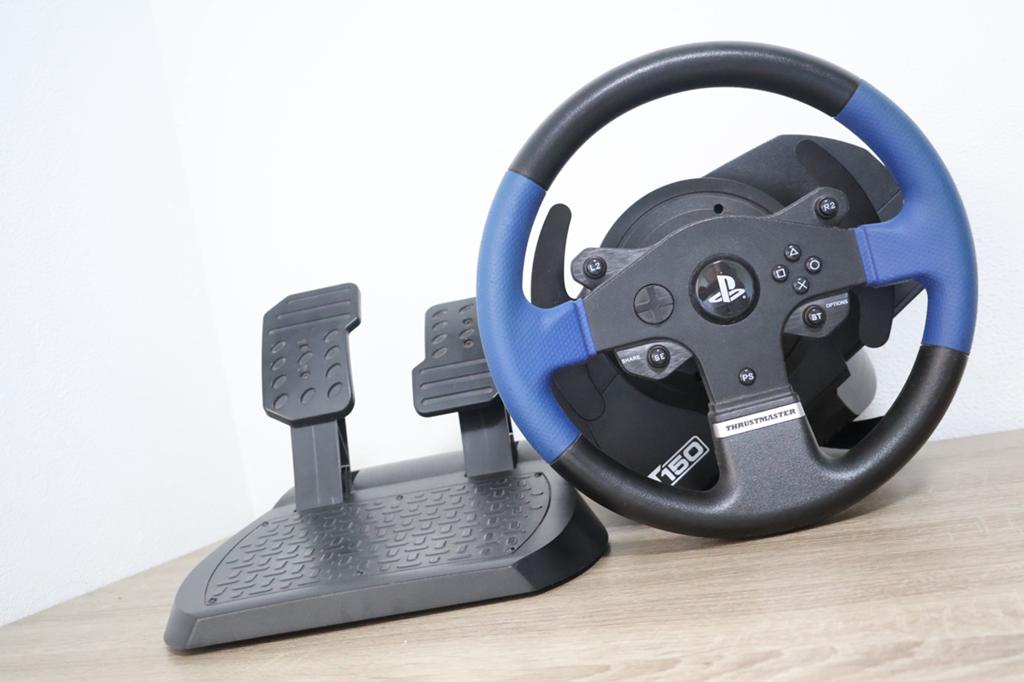 Dikke Race Set ThrustMaster T150 + Pedalen, Ophalen of Verzenden, Zo goed als nieuw, Stuur of Pedalen, PlayStation 4
