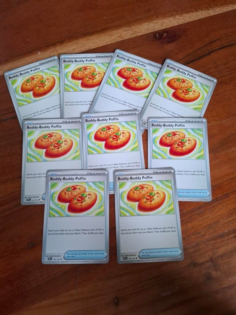 9x Buddy buddy poffin 114/162, Ophalen of Verzenden