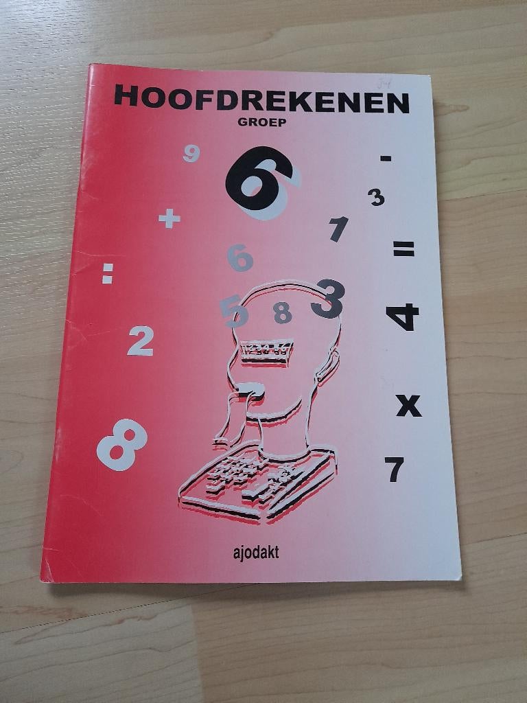 NIEUW HOOFDREKENEN GROEP 6, Ophalen of Verzenden, Zo goed als nieuw, Overige niveaus, Overige vakken