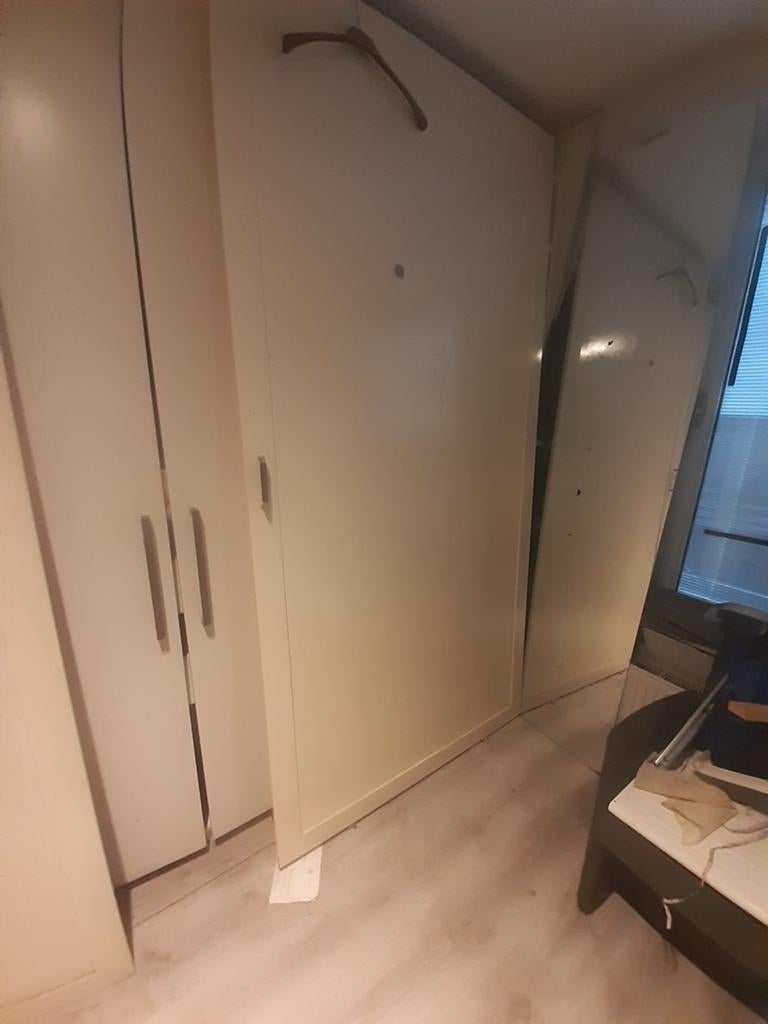 Schuifdeuren met wieltjes inclusief railsysteem m