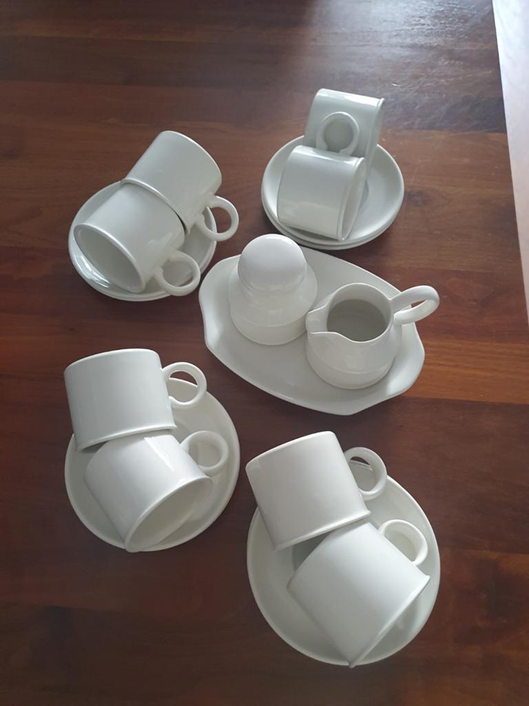 Wedgwood Midwinter Stonehenge servies - 8 kop en schotels, Ophalen of Verzenden