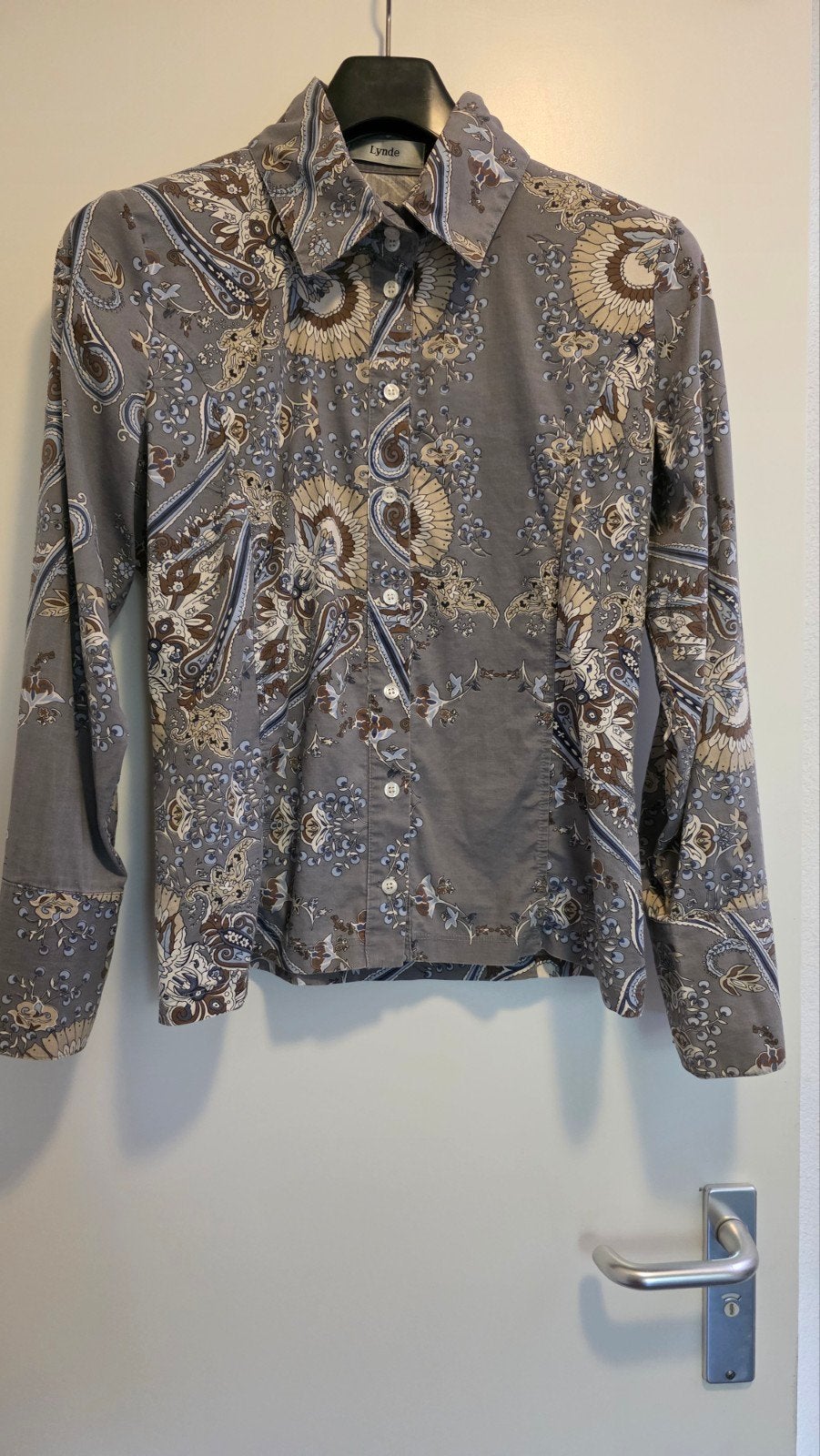 Lynde katoenen blouse met paisley print, maat 42, Kleding | Dames, Meerkleurig, Maat 42/44 (L), Ophalen of Verzenden, Lynde