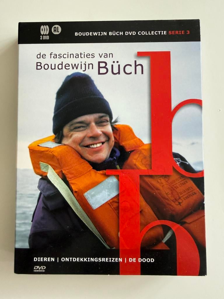 Boudewijn Büch DVD collectie (serie 3), Cd's en Dvd's, Dvd's | Documentaire en Educatief, Zo goed als nieuw, Natuur, Alle leeftijden