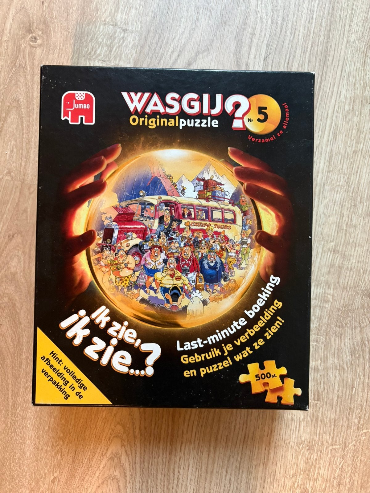 Wasgij puzzel 500 stukjes, Ophalen of Verzenden, 500 t/m 1500 stukjes, Zo goed als nieuw
