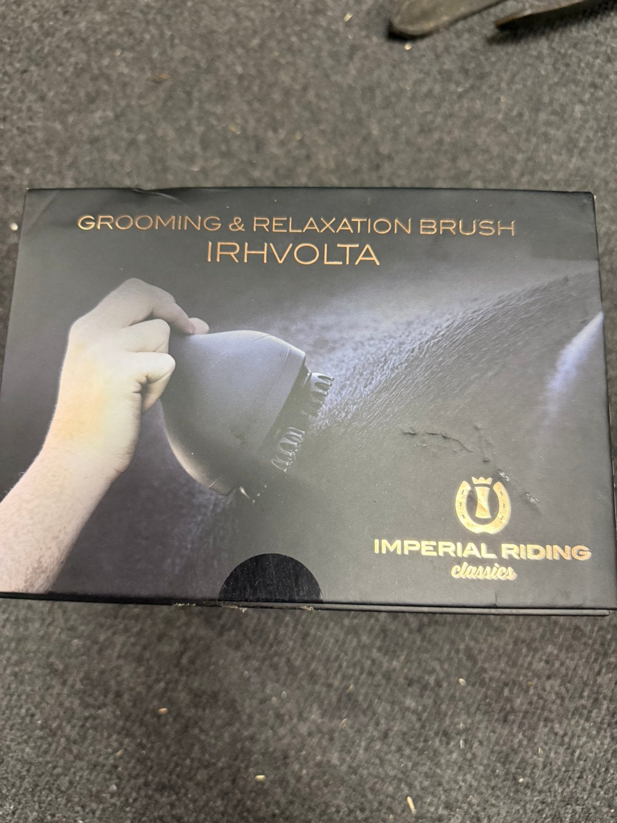Imperial riding grooming brush Volta, Ophalen of Verzenden, Zo goed als nieuw