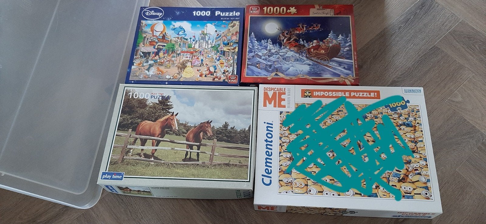 Allerlei puzzels, Ophalen, 500 t/m 1500 stukjes, Zo goed als nieuw