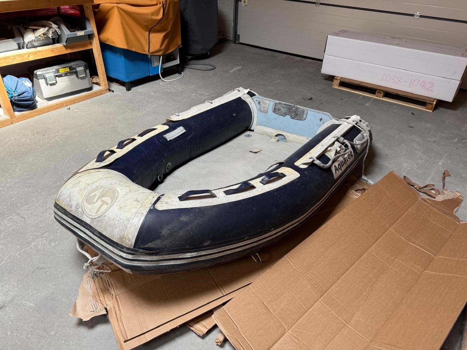 Aquatec opblaasboot / rubberboot – opknapper, Watersport en Boten, Ophalen, Gebruikt, Overige typen, Motorboot