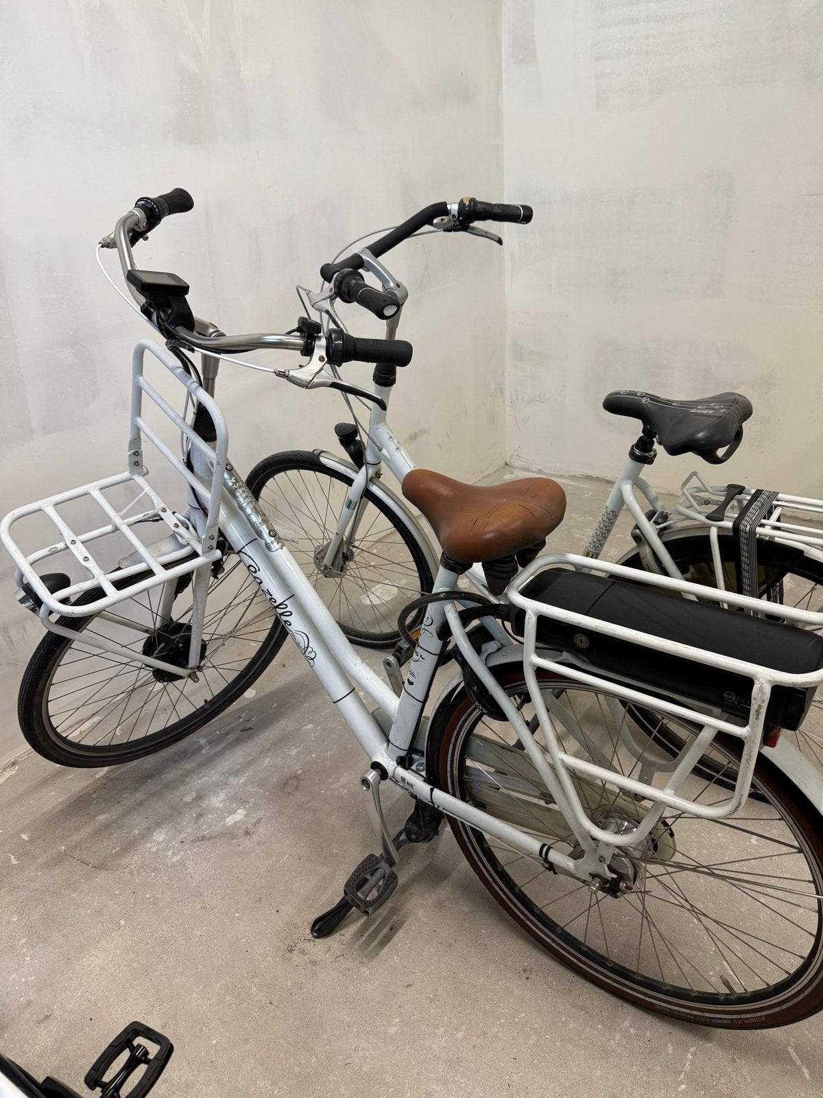 Elektrische Gazelle fiets met voor- en achterdrager, Ophalen, Gebruikt, 51 tot 55 cm, Gazelle