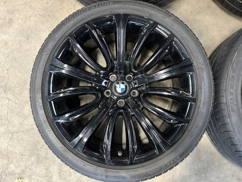 20 inch originele velgen + zomerbanden BMW 6 7 serie 628, Gebruikt, -, -, Banden en Velgen