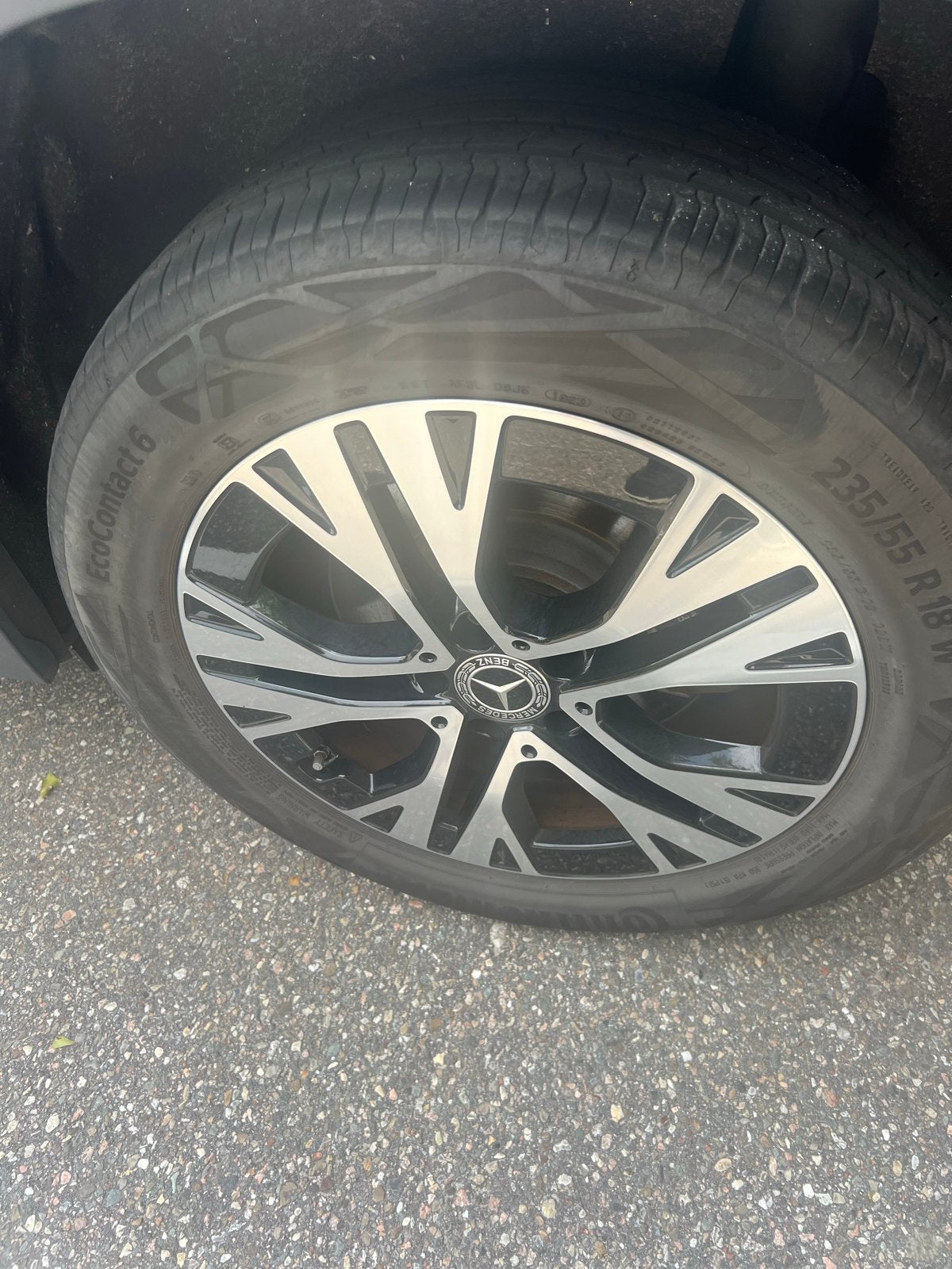 18 inch banden Continental EcoContact, Auto-onderdelen, Banden en Velgen, Ophalen, 18 inch, Gebruikt, Banden en Velgen