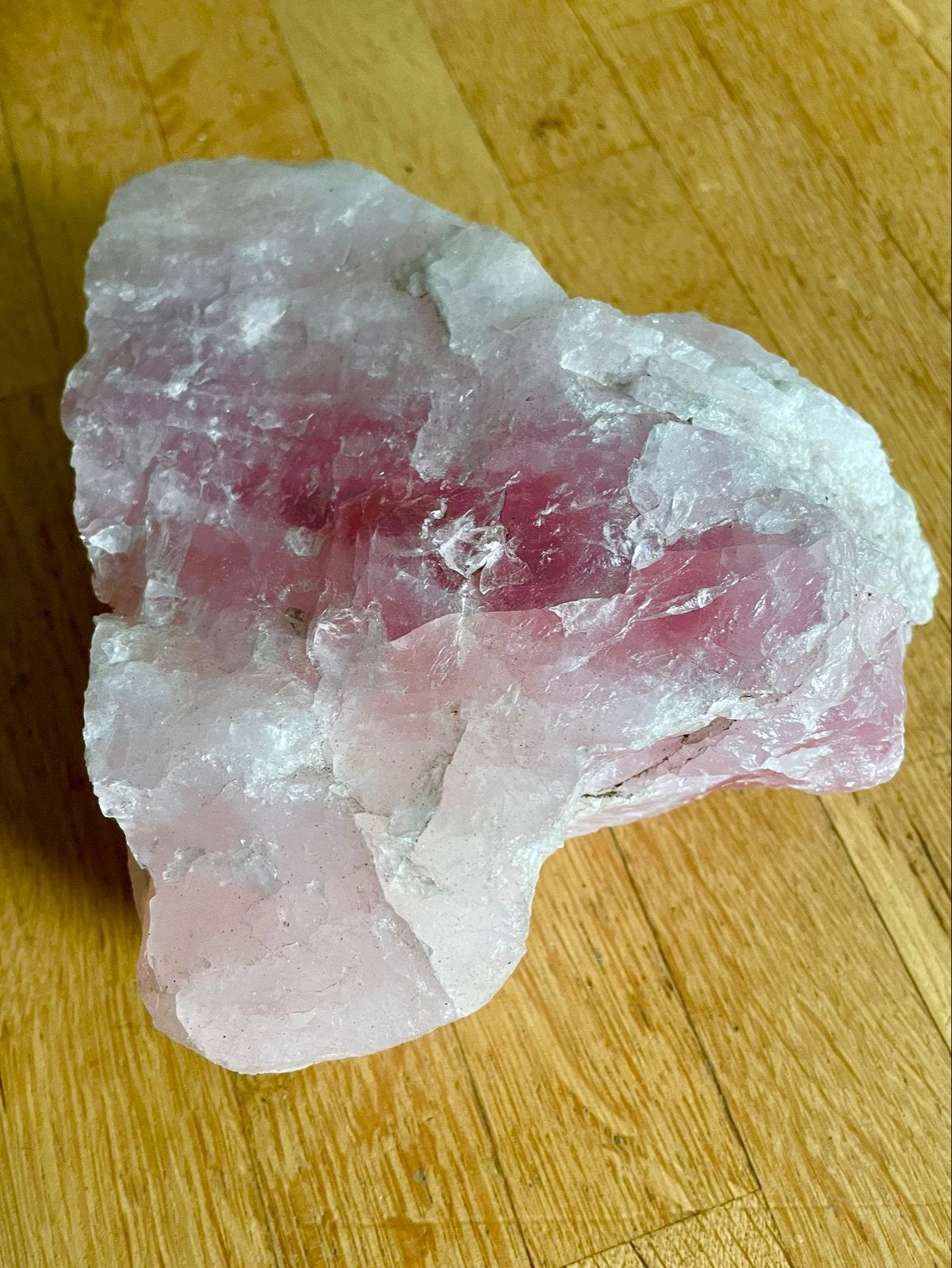 Grote ruwe Rozenkwarts steen - Natuurlijke kristal, Ophalen