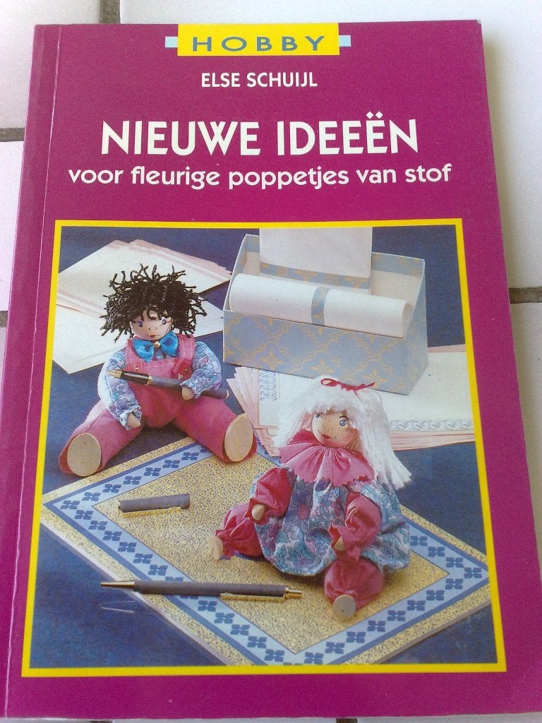 Nieuwe ideeën voor fleurige poppetjes van stof, Verzamelen, Poppen, Verzenden, Zo goed als nieuw, Pop