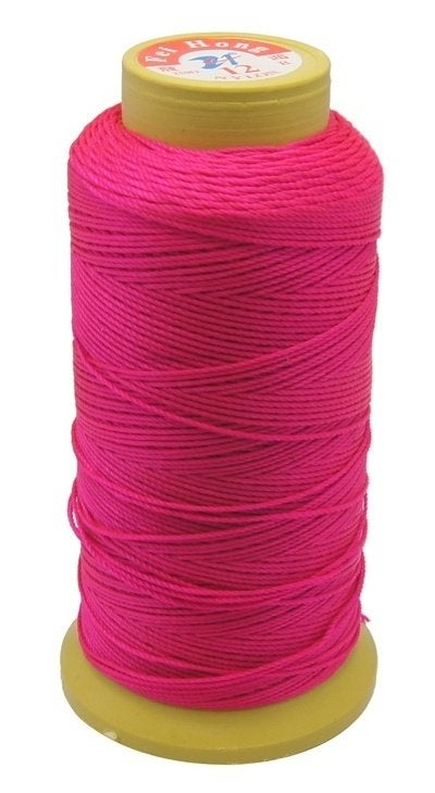 klos sterke rijgkoord roze 0.4mm, Hobby en Vrije tijd, Info@hobbymagic.nl, Draad, Nieuw, Hobbymagic.nl
