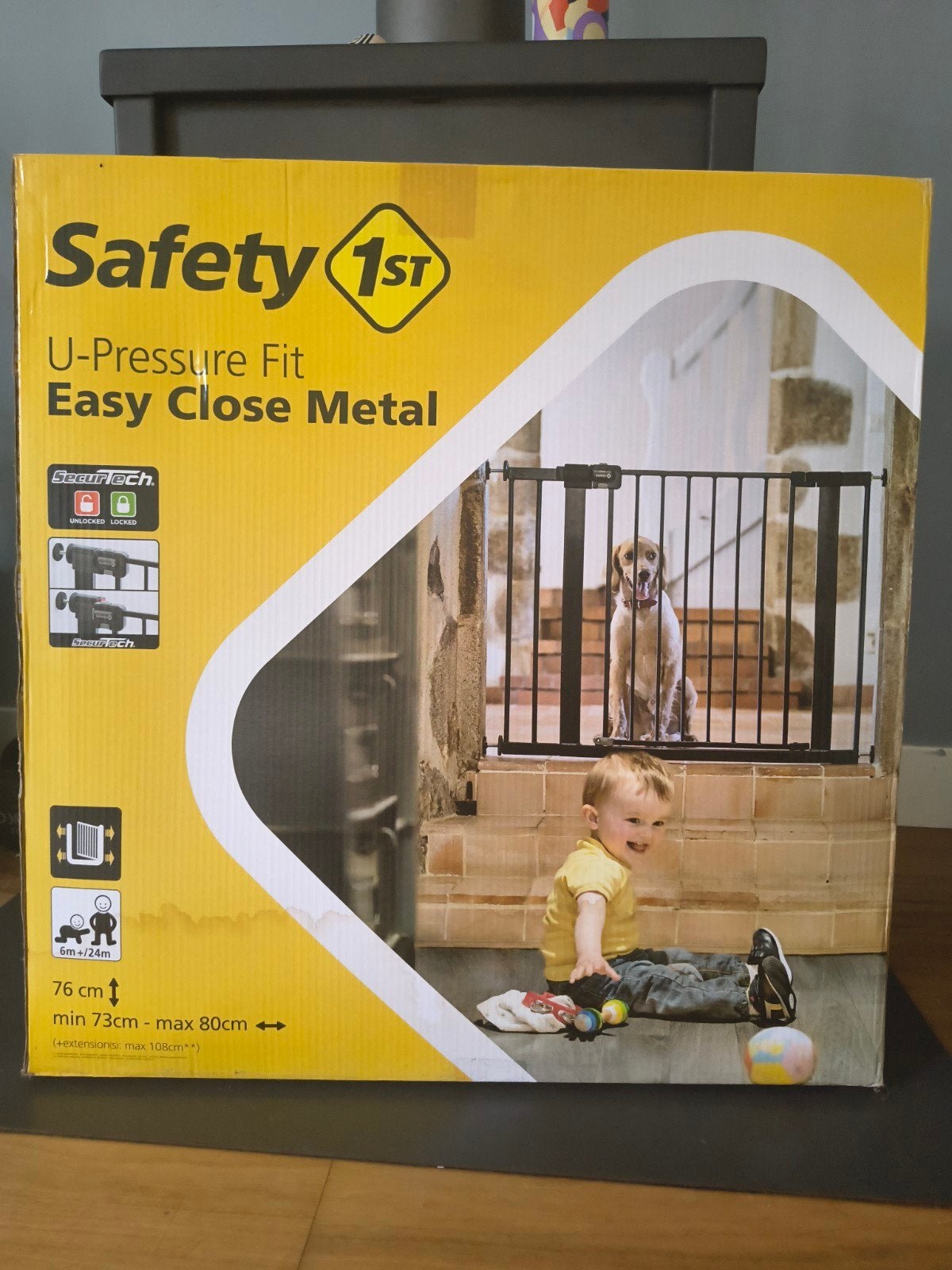 Safety 1st U-Pressure Fit Easy Close Metal – 3 stuks beschik, Ophalen, Zo goed als nieuw