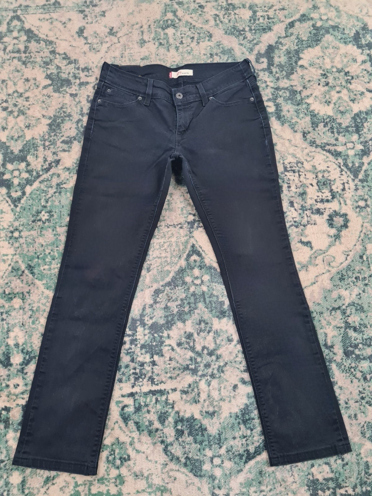 Levi's 571 slim fit straight W30 L30 Dames Tulsi3030 Low-ris, Overige kleuren, Ophalen of Verzenden, Zo goed als nieuw, W30 - W32 (confectie 38/40)