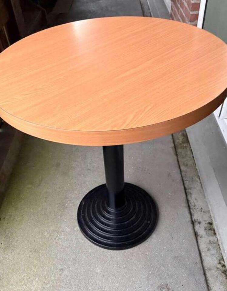 Zo goed als nieuw ronde sta Tafel, Huis en Inrichting, Tafels | Statafels, Ophalen, Zo goed als nieuw