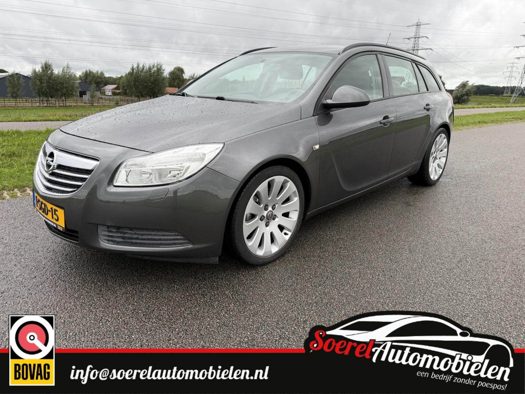 Opel Insignia Sports Tourer 1.6 Edition boekjes 19 inch, Auto's, Euro 5, Gebruikt, 4 cilinders, Met garantie (alle)