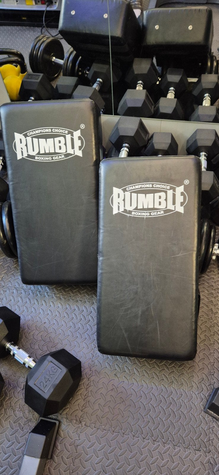 2 x Rumble Boxing Gear stootkussens - Zo goed als nieuw, Ophalen of Verzenden, Zo goed als nieuw, Overige