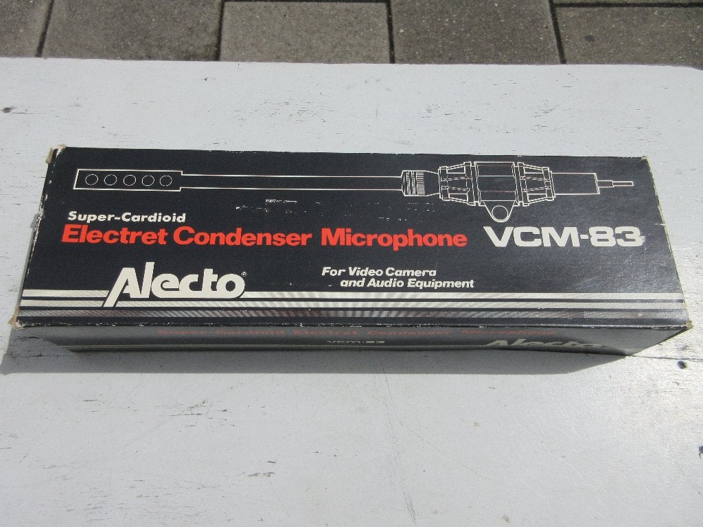 Vintage Alecto Microphone, Muziek en Instrumenten, Microfoons, Ophalen of Verzenden, Zo goed als nieuw, Overige typen
