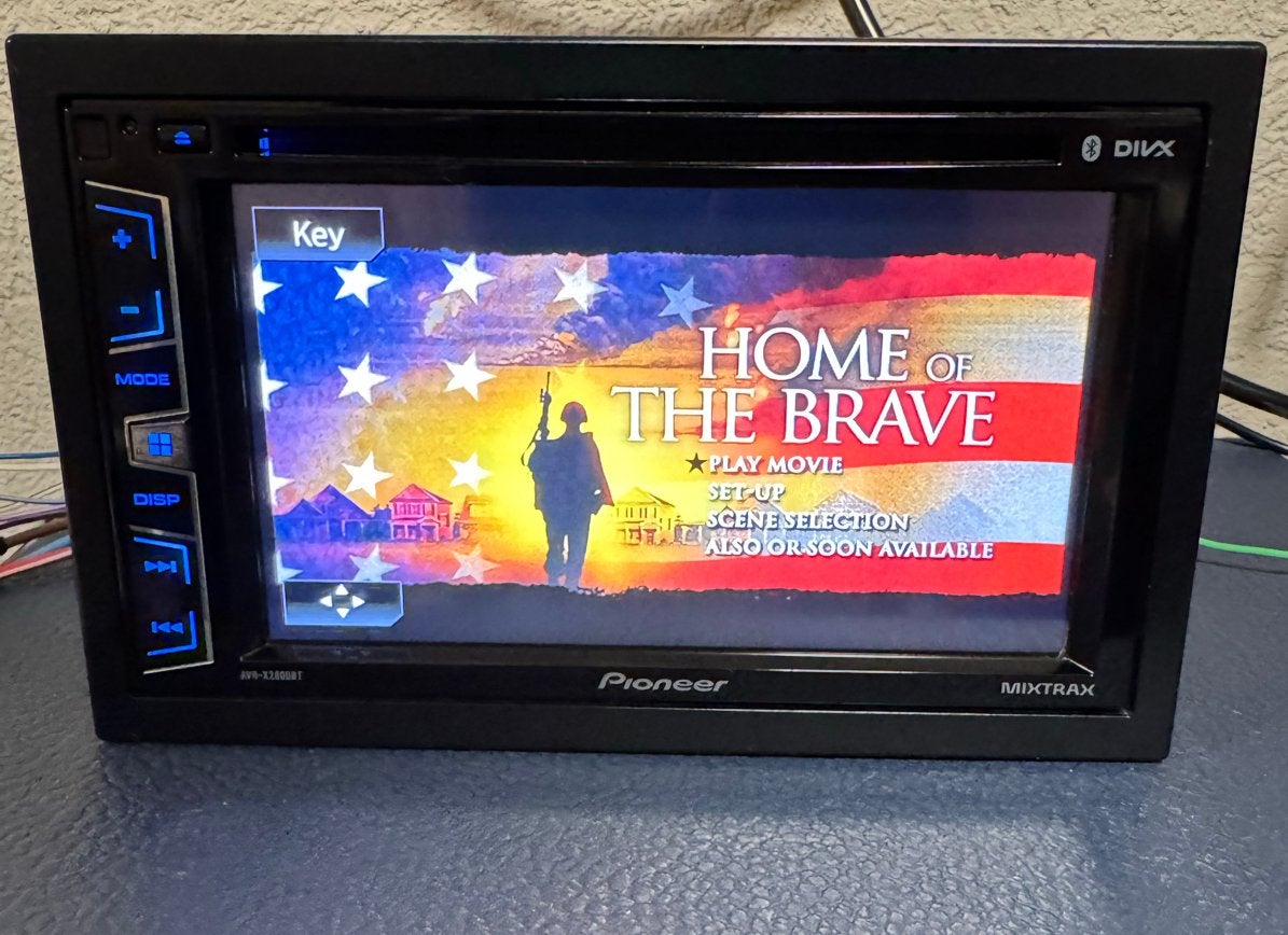 Pioneer AVH-X2800BT 2-DIN Autoradio met Bluetooth CD Aux USB, Ophalen of Verzenden, Zo goed als nieuw