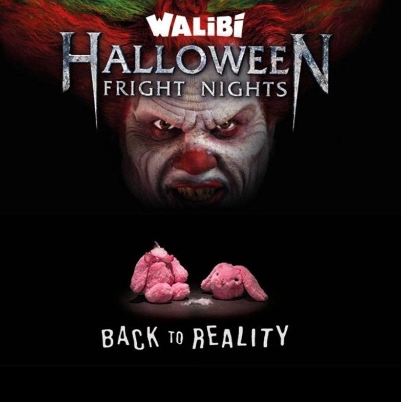 2 tickets Walibi Fright Nights zaterdag 10 oktober, Twee personen