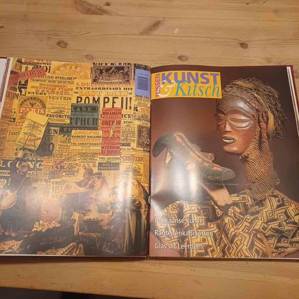 Kunst & Kitsch boek met 18 jaargangen, Ophalen of Verzenden, Zo goed als nieuw