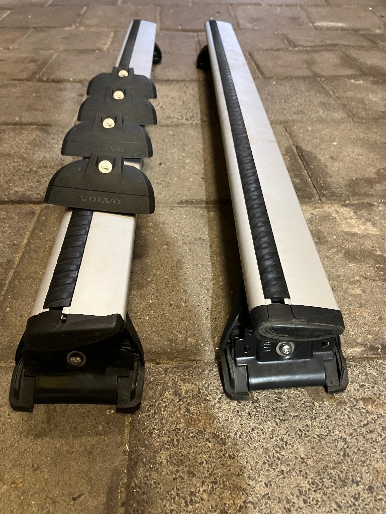 Thule dakdragers met slot voor Volvo V60 1e generatie, Auto diversen, Ophalen, Gebruikt