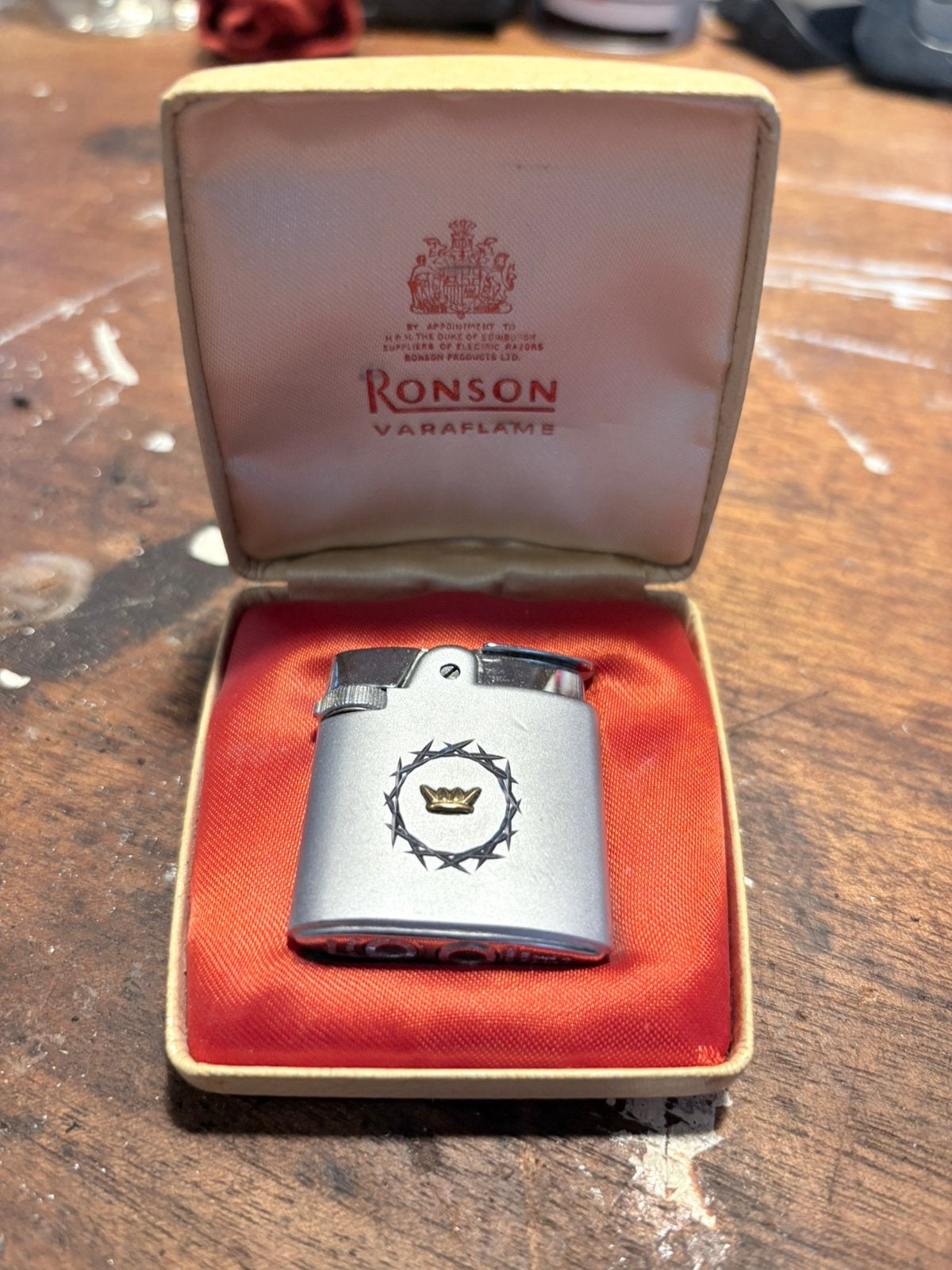 Ronson gas aansteker., Verzenden, Gebruikt, Aansteker