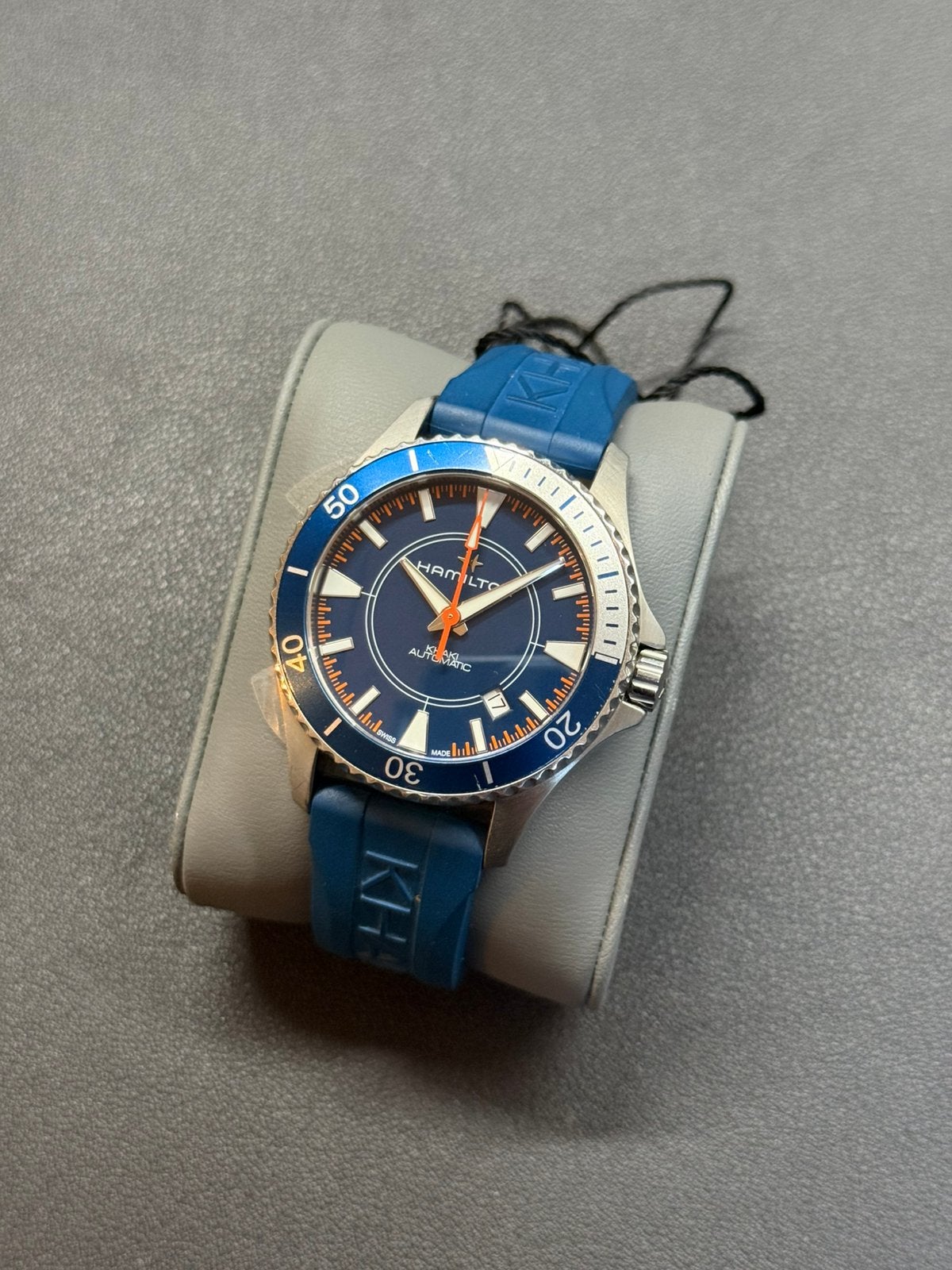 Hamilton Khaki Navy Scuba Automatic Horloge, Overige merken, Staal, Polshorloge, Kunststof