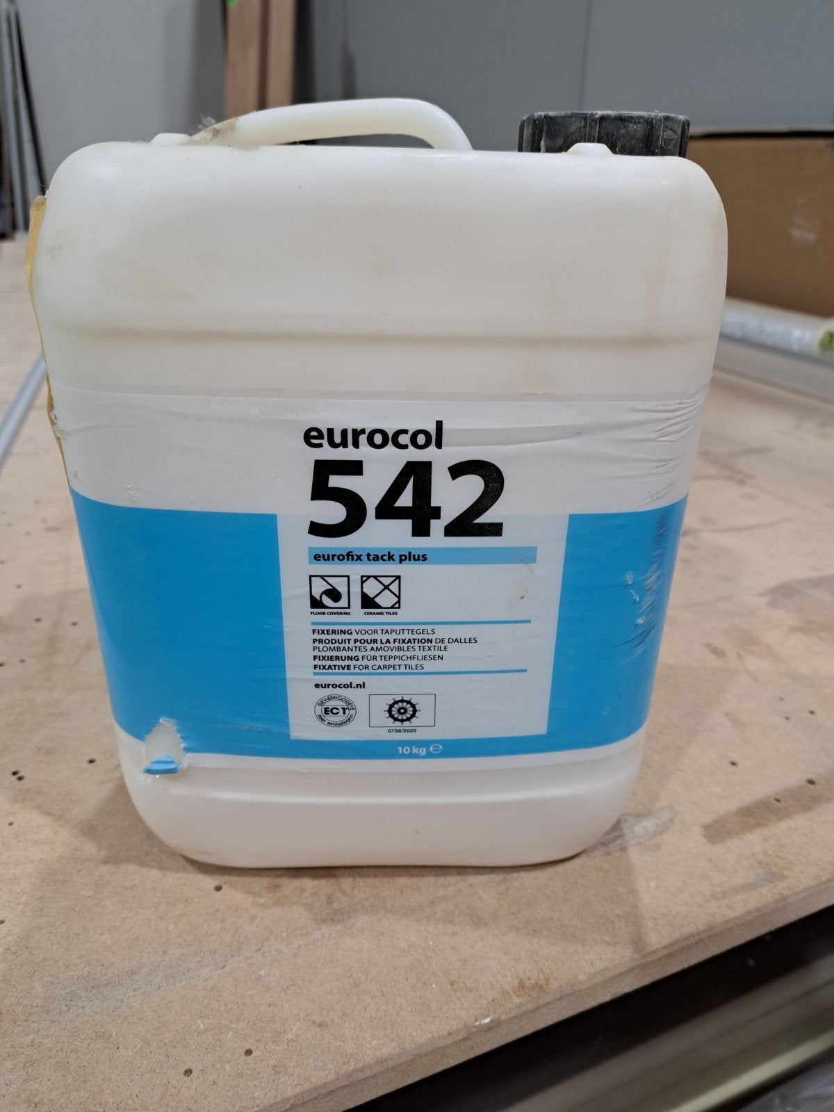 Eurocol 542 Eurofix Tack Plus, Ophalen, Overige materialen, Overige typen, Minder dan 20 cm