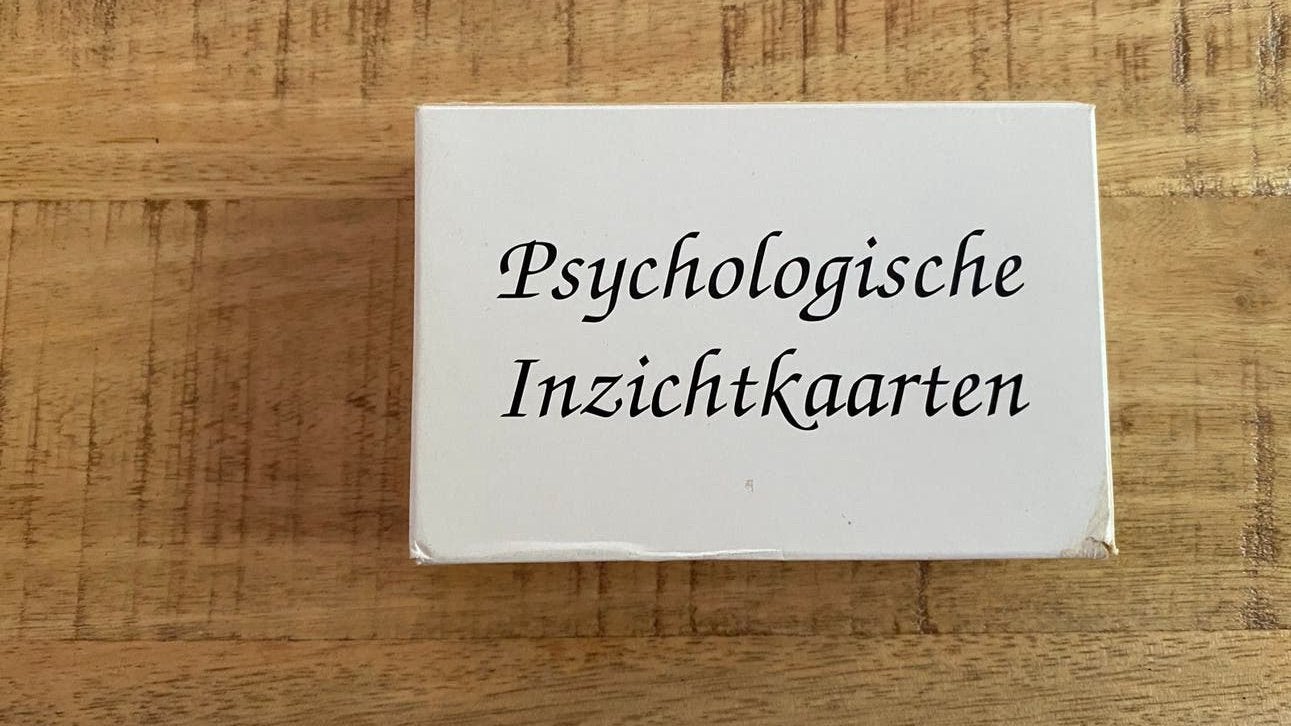 Psychologische Inzichtkaarten, Ophalen of Verzenden, Gelezen, Overige onderwerpen