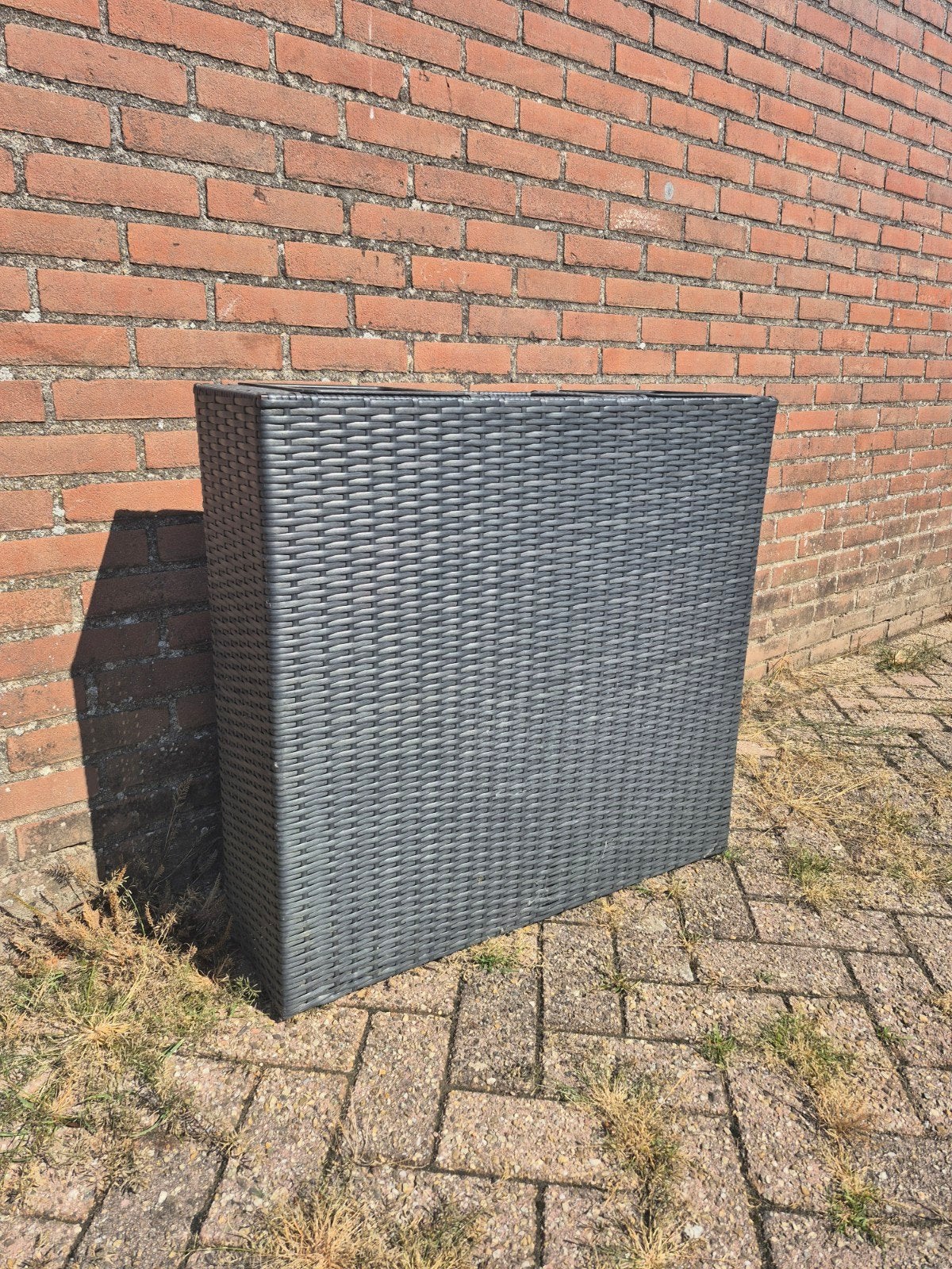 Bloembak 80 cm breed - mist 1 inzetbakje, Ophalen of Verzenden