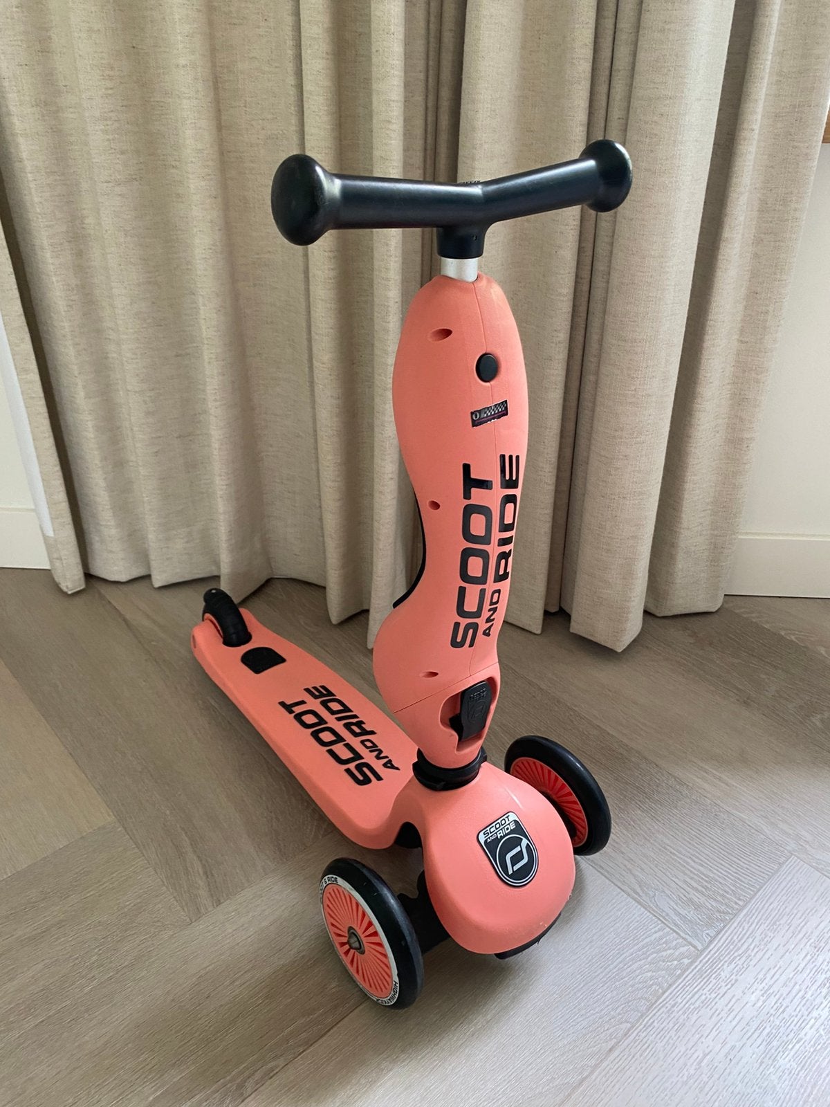 Scoot and Ride 2 in 1 step peach in zeer goede staat, Ophalen of Verzenden, Zo goed als nieuw, Gewone step